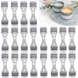 10/20pcs Kitchen Accessories Metal Candle Wicks Holder Centering Device Candle Making Kit Melt Core Auxiliary Tool Supplies Wax