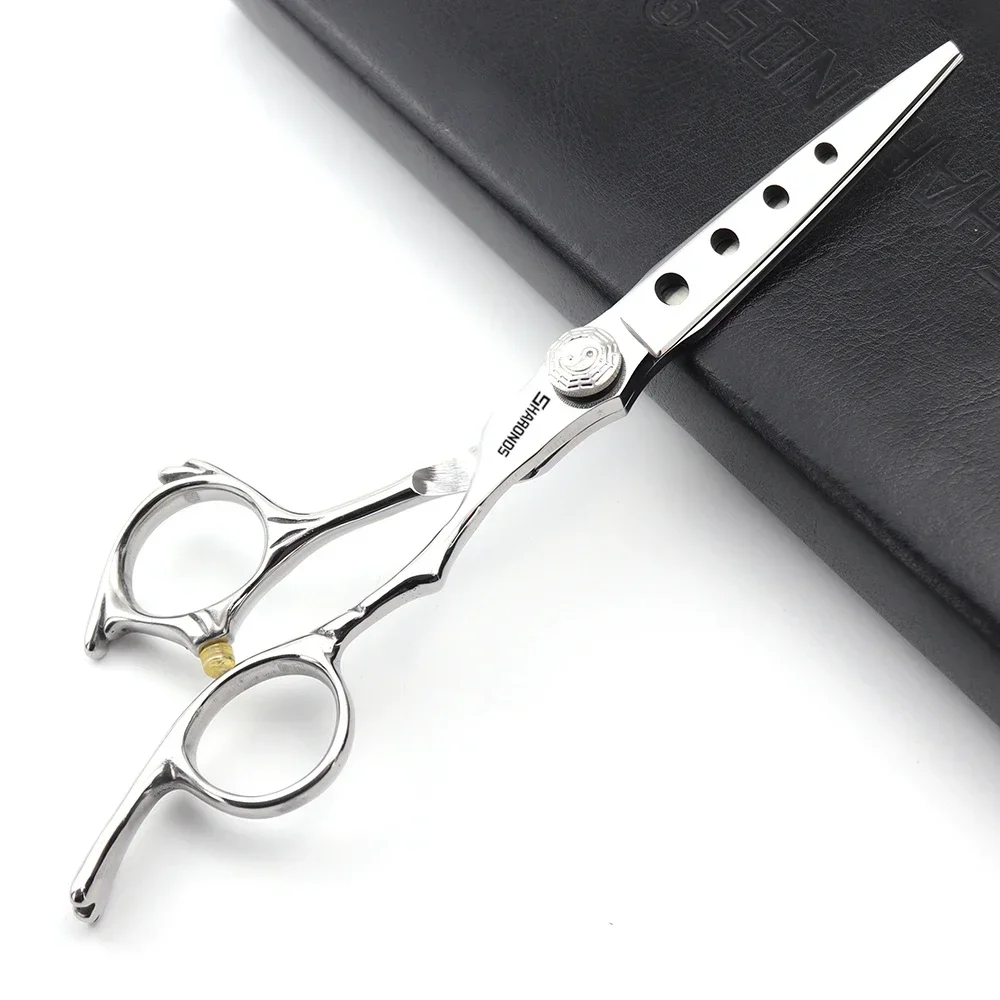 

SHARONDS Hairdressing Dedicated Scissors 6 Inch 440C Japanese Steel Barber Shears Hairdressers Dedicated Clipers Hair Scissors