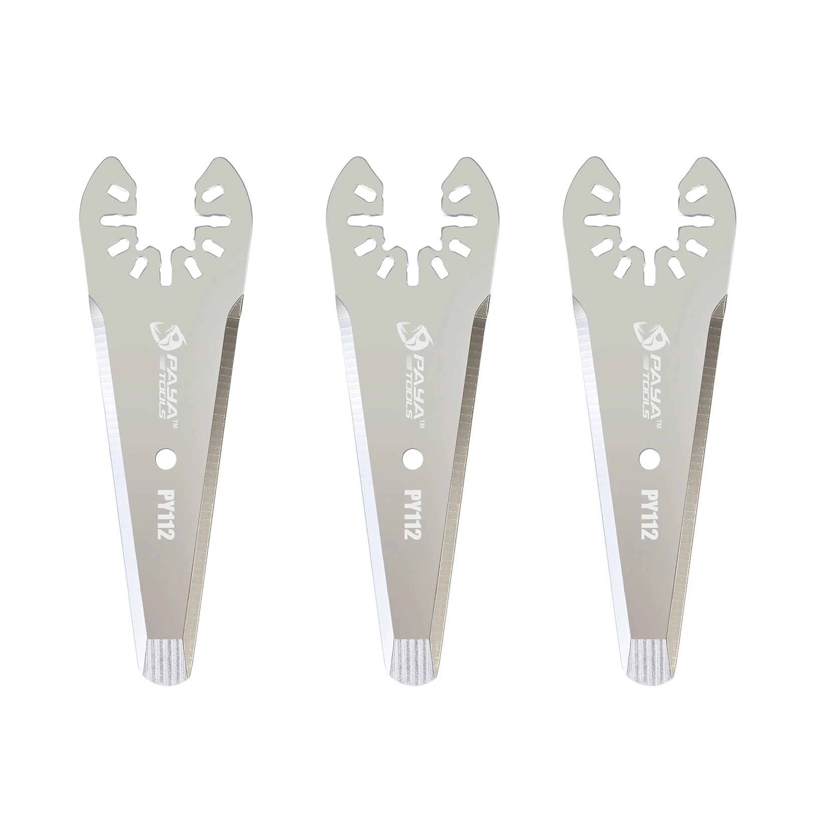 Oscillating Tool Scraper Blade Universal Fit Stainless Steel Caulking Cutter Scraper Blade for Caulk Adhesive Sealant Removal