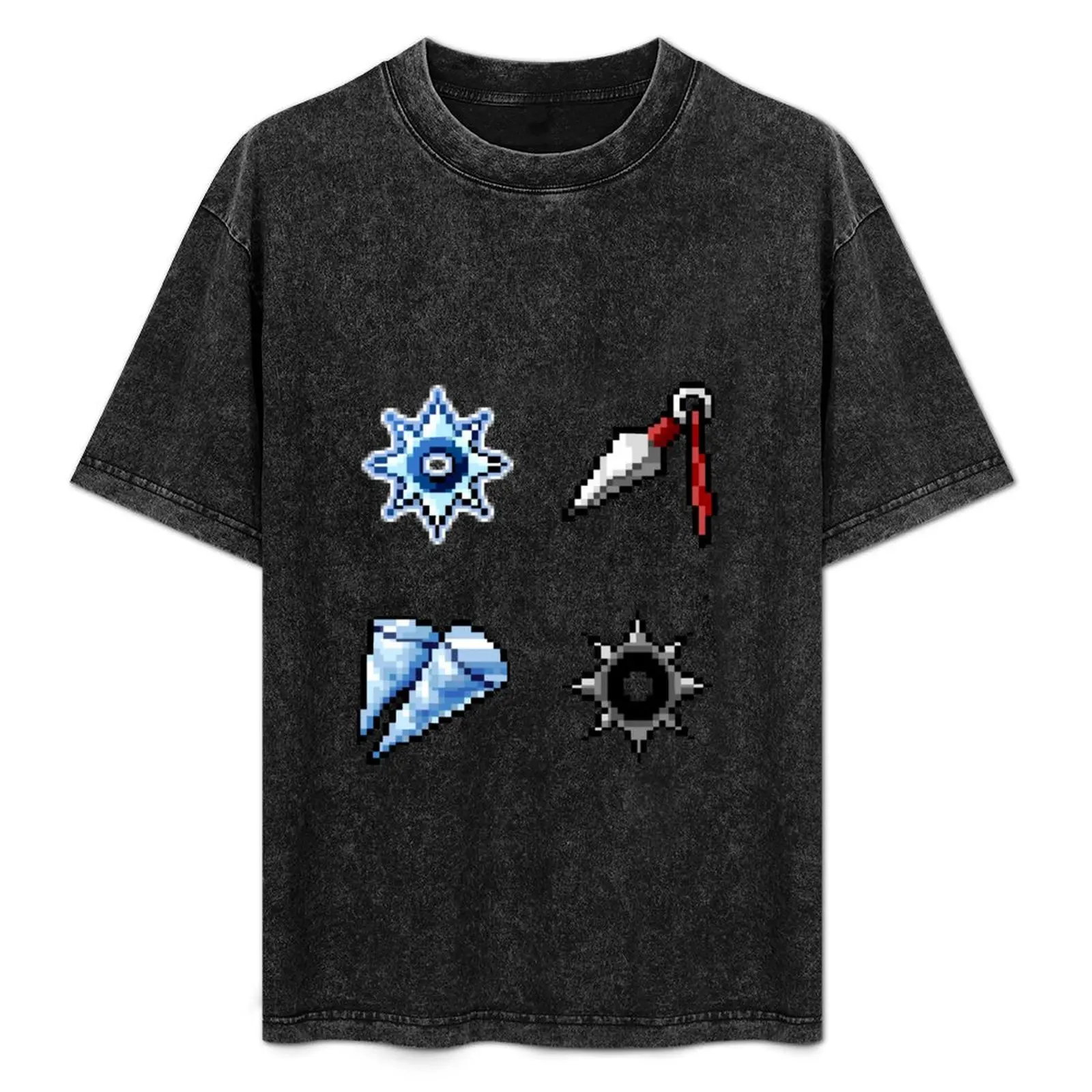 

MapleStory Classic Throwing Stars T-Shirt Holiday Casual Short Sleeve Top