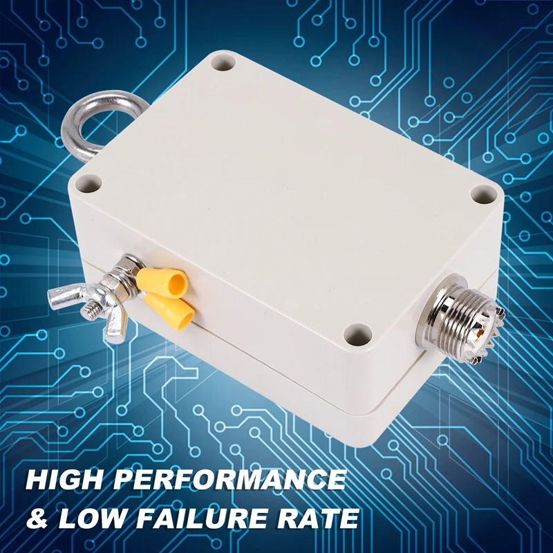 1:49 - 49:1 Balun para HF onda curta quatro bandas 5-35MHZ final alimentado antena EFHW de meia onda 100W HAM