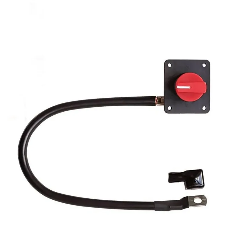 200A 12V Power Supply Main Switch Battery Disconnector Isolation Switch + Cable