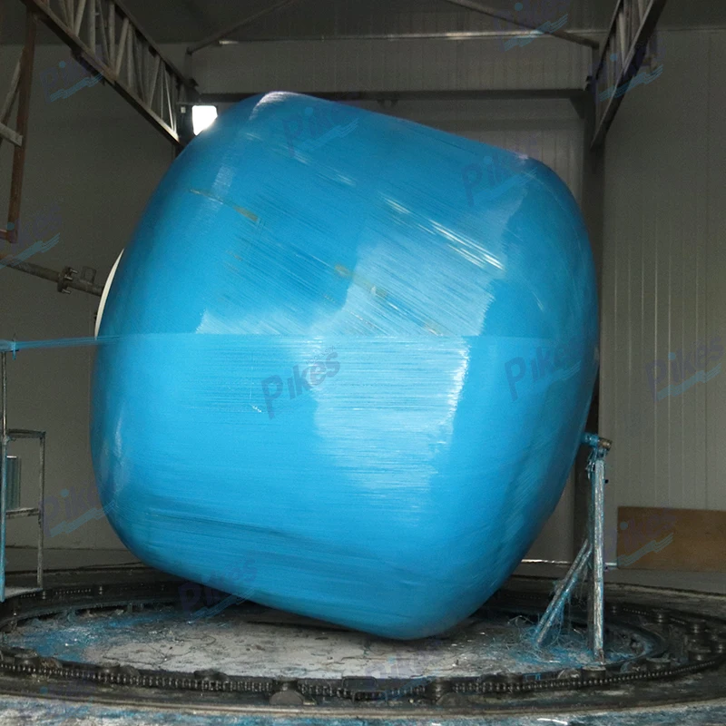 Factory Commercial Side Mount Sand Filter Water Treatment Fiberglass Flange Filter Public Swimming Pools Quality Pool Accessory