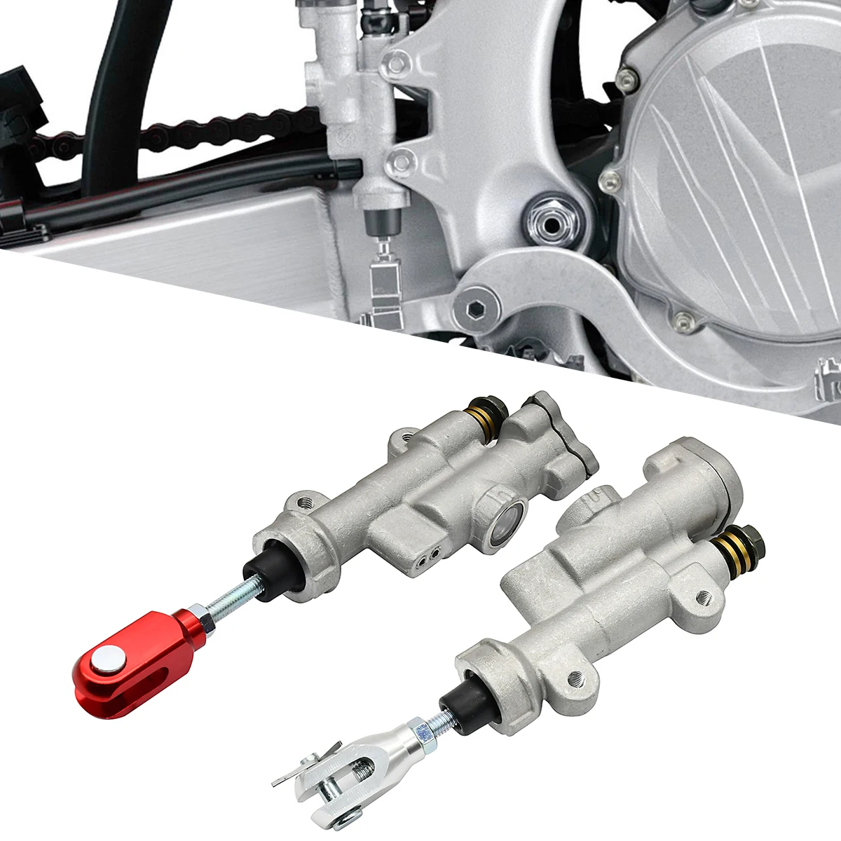 Motorcycle Brake Hydraulic Pump Rear Brake Pump Master Cylinder For Honda CRF250R CRF450R CRF250X CRF450X CR125R 250R 2002-2023