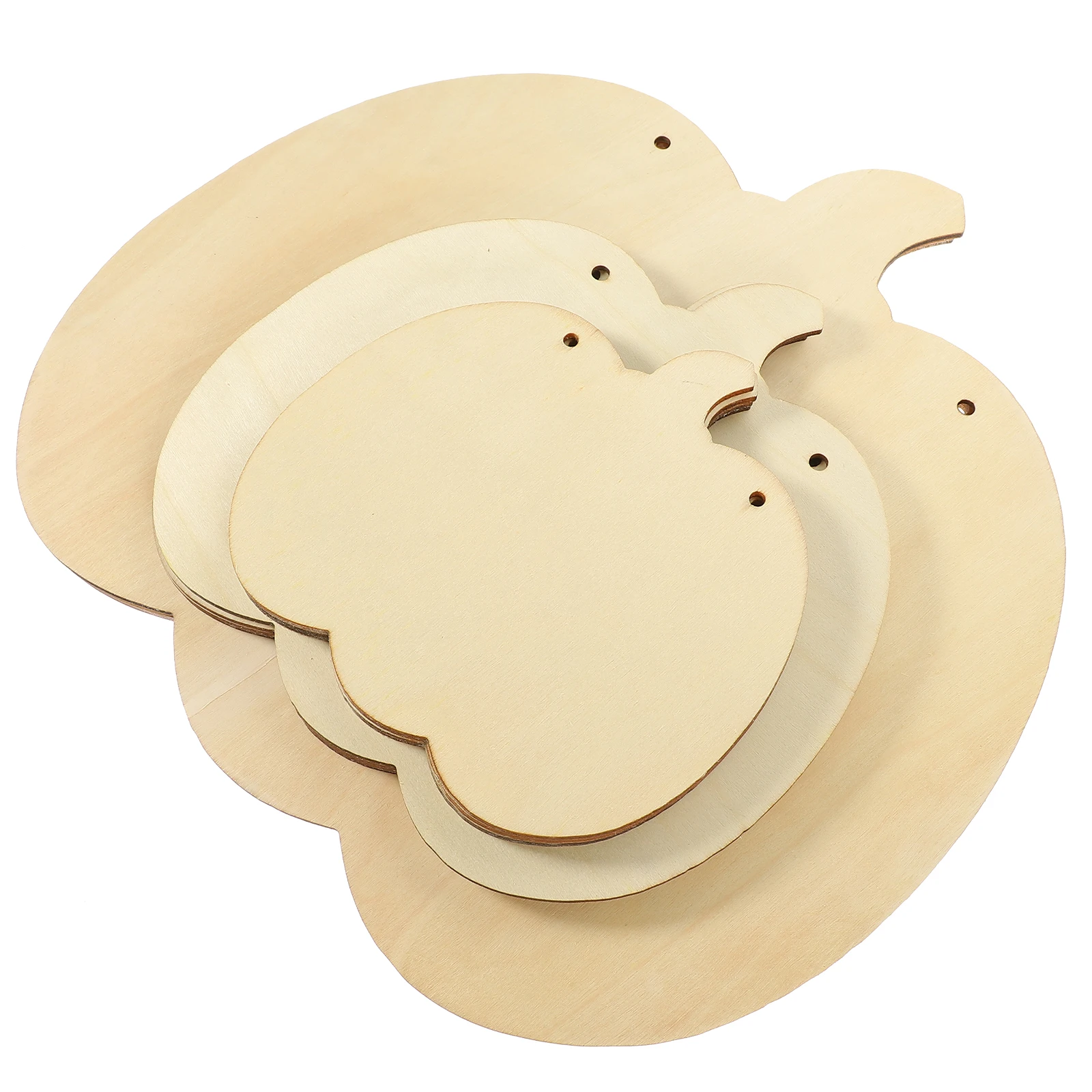 

12Pcs Wooden Pumpkin Decoration Pieces Halloween Unfinished Wood Craft Tags for DIY Home Bedroom Living Room Ornaments