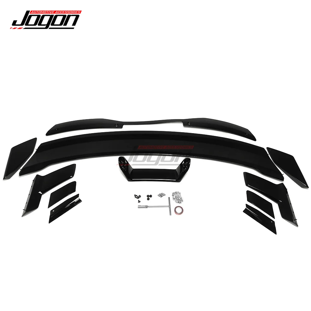 2024+ For Ford Mustang S650 Dark Horse GT EcoBoost  ABS tail rear trunk spoiler Auto accessories Body diffuser HP Style  ﻿