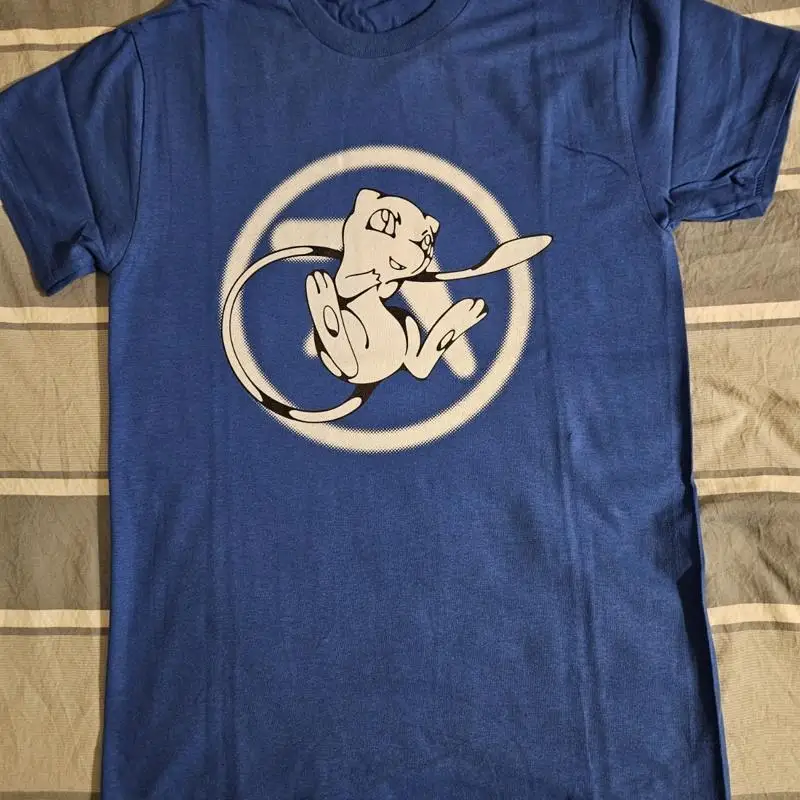 Mew Aphex Twin Custom Music Gaming Blue T Shirt Size Small Brand New Flaw