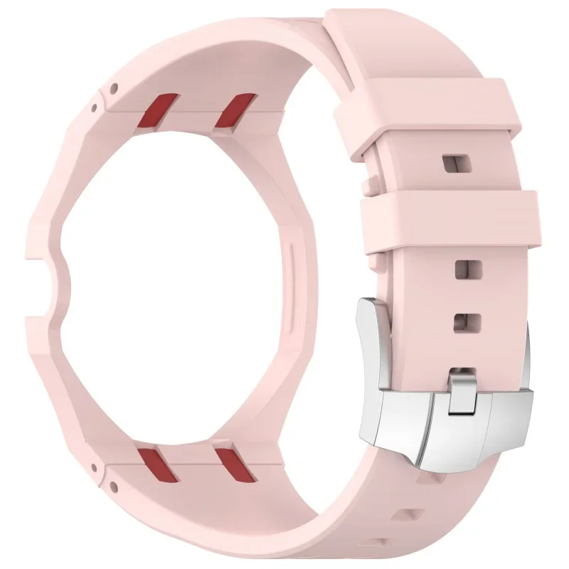 2-in-1-PC-Gehäuse + Silikonarmband für Swatch X AP Royal Pop Taschenuhr, umwandelbar in Armbanduhr, integriertes Modifikationszubehör – Detail 5