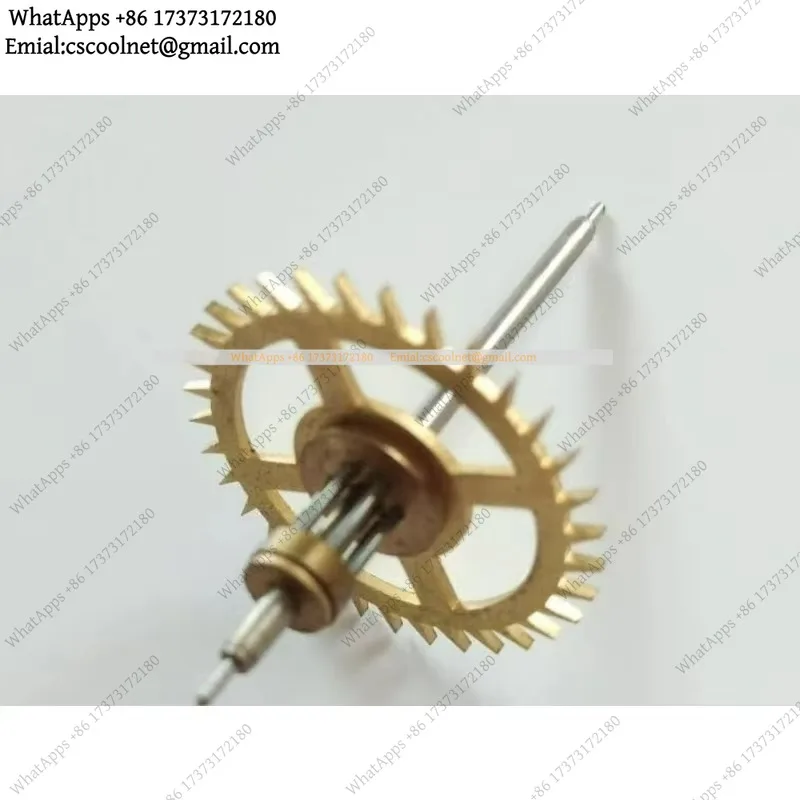 JS03 33 Tooth Escape Wheel and Verge Fork for Polaris Clock Movement Repair Replacement Part