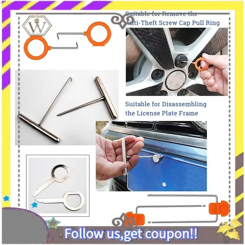 

ABXV-24PC Piece Automotive And Household Tool Set Perfect For Car Enthusiasts And DIY Tool Kit Car Replacement Parts