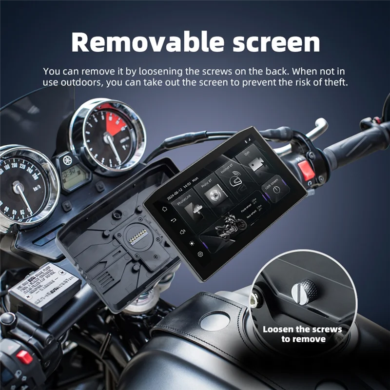 Wireless Carplay Moto Android Auto 6.25