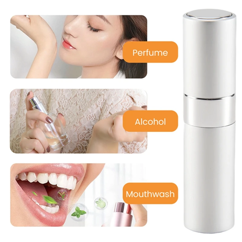 A55X-8 Ml Viagem Portátil Mini Garrafa Recarregável Vazio Perfume Atomizador