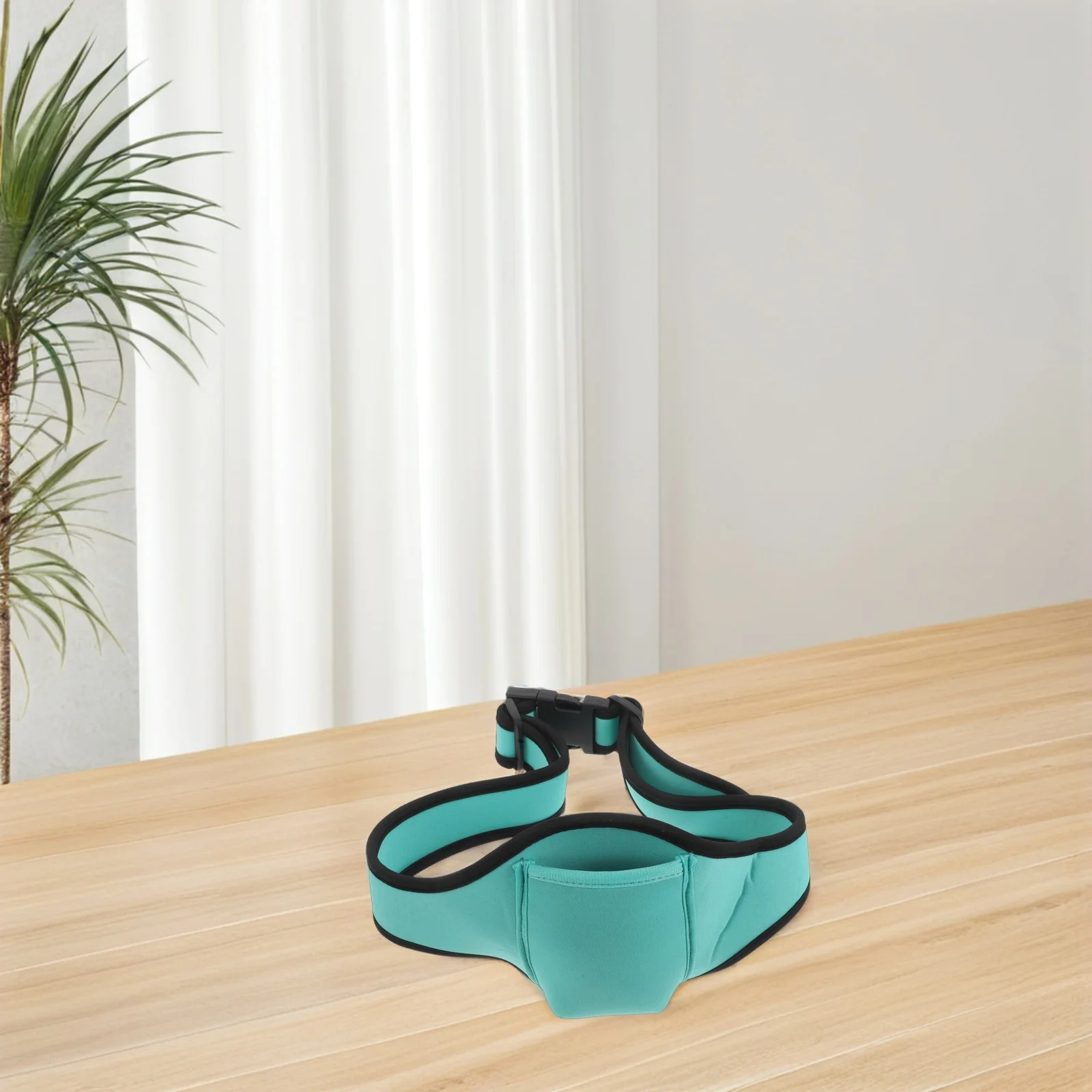 Running Phone Holder Belt Lightweight Neoprene Waistband with Storage Pockets for Jogging Fitness Outdoor Sports Handsfree