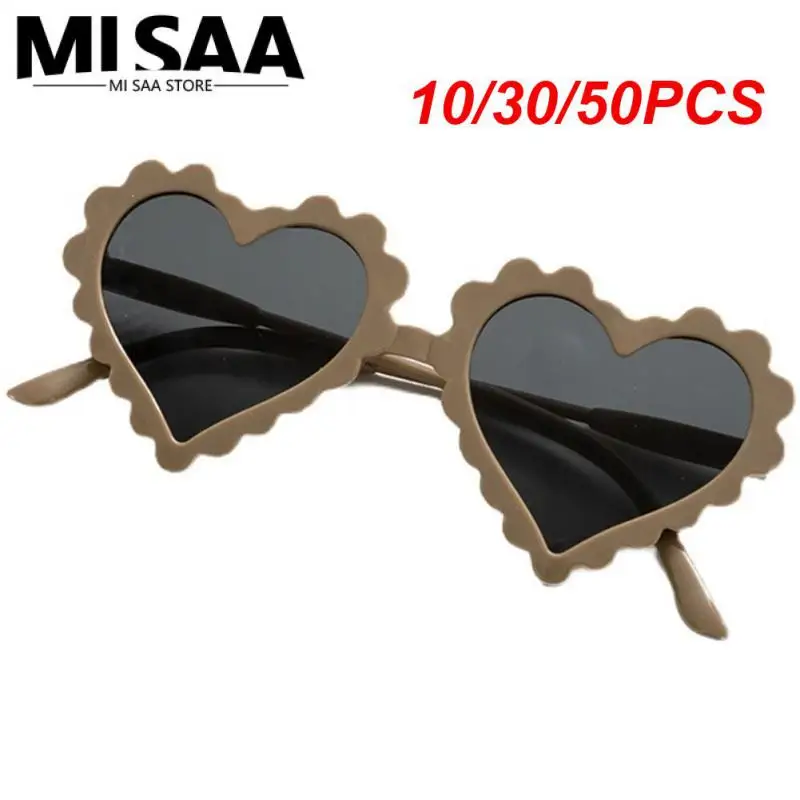 

10/30/50PCS Internet Celebrity Sunglasses Concave Shape All-match Lovely Fashion Sun Protection Women Sunglasses Sun Glasses