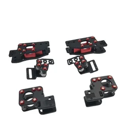 Funssor 6MM belt Voron 2.4 3D printer QUADXY AWD upgrade  aluminum CNC  AWD mod  upgrade kit for NEMA14/17 stepper Motor