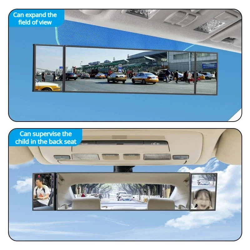 

Автомобильное широкоугольное зеркало заднего вида, широкоугольное вспомогательное зеркало заднего вида для слепых зон и регулируется угол зеркала заднего вида