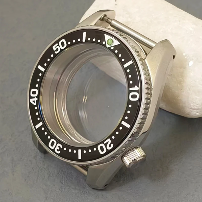 42mm NH35 Cases SPB185 SPB187 Watch Case Sapphire Crystal Glass Fits NH35 NH36 4R 7S26 Movement 28.5MM Dial Custom Men's Watch
