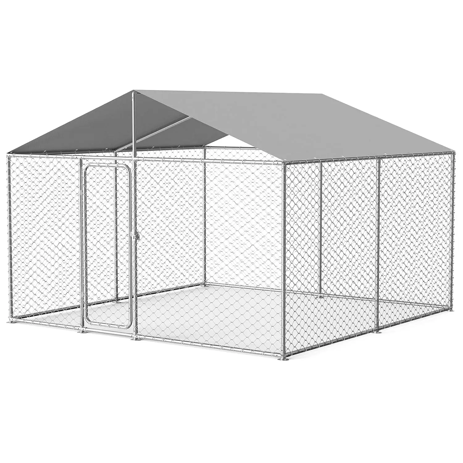 10x10 ft Heavy Duty Outdoor Dog Kennel & Pen for Large Dogs, Customized