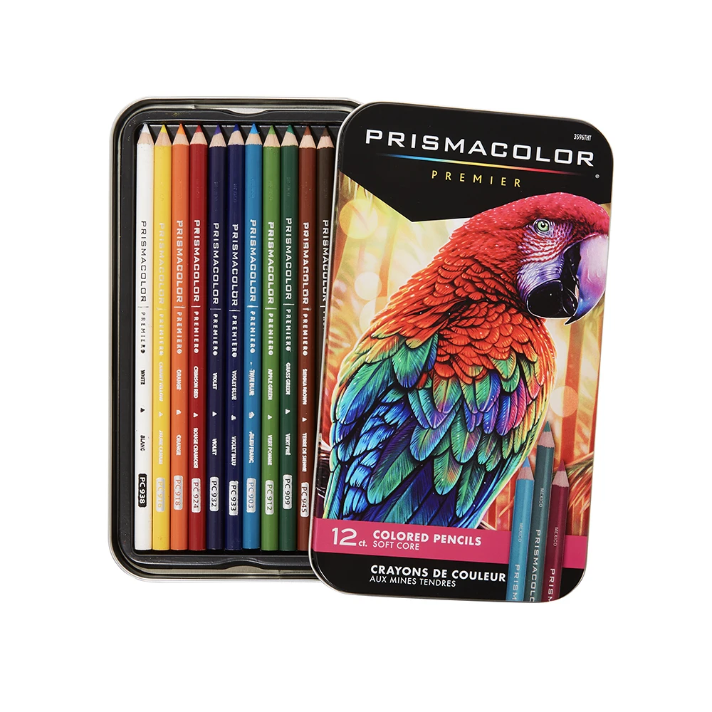 Echte VS Prismacolor professionele kunst kleurpotloden set zachte kern op oliebasis potloden briefpapier voor schooltekening