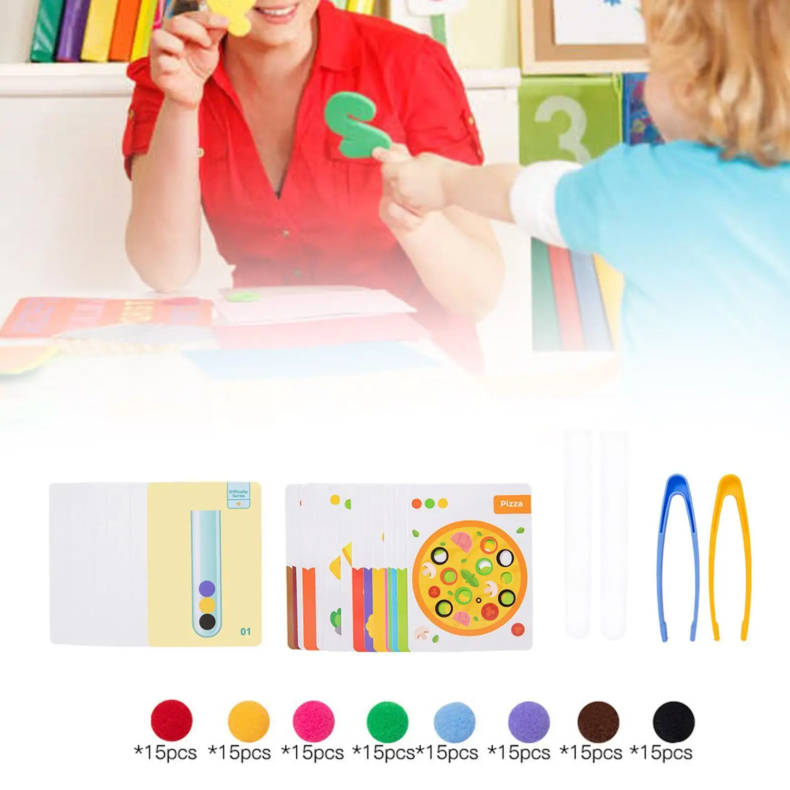 Counting And Color Sorting Toys Toys for 3 Year Old+ Boys Girls