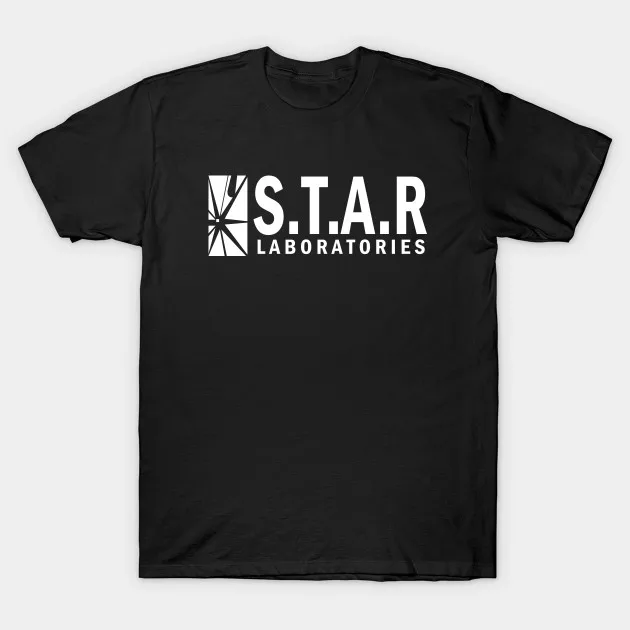TV Star Labors Flash Pfeil Logo gedruckt Premium Casual T-Shirt. Baumwolle Kurzarm O-Ausschnitt Herren T-Shirt neue S-3XL