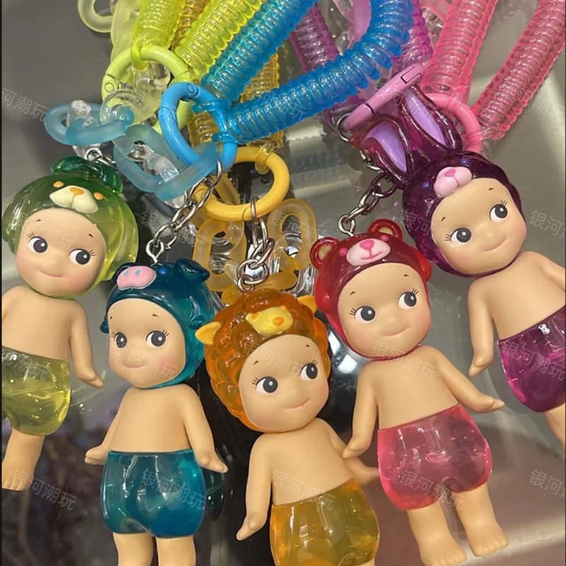 Authentic Sonny Angel Candy Shop Series Blind Box Toy Doll Cute Anime Action Doll Accessories Keychain Phone Pendant