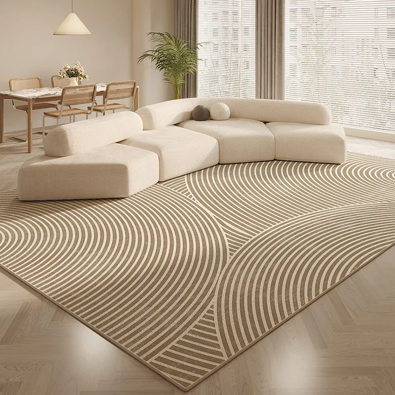 Nordic Style Carpets for Living Room Washable Non-slip Floor Mat Modern Minimalist Geometric Rugs for Bedroom Decor Carpet Large