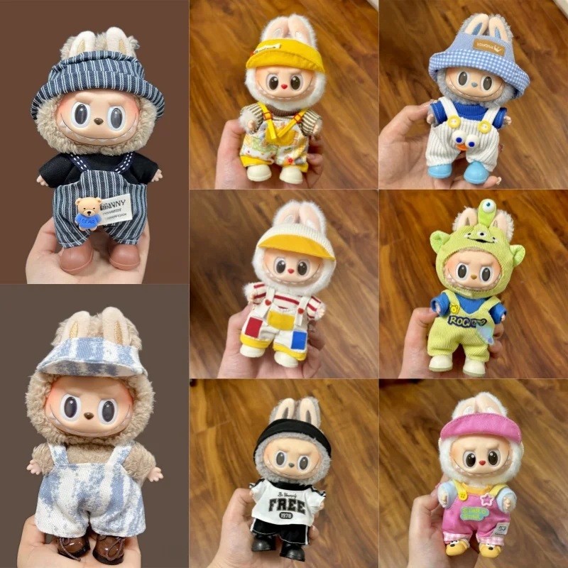 

Mini Doll's clothes suitable for Labubu Accessories Clothes Cute overalls No doll