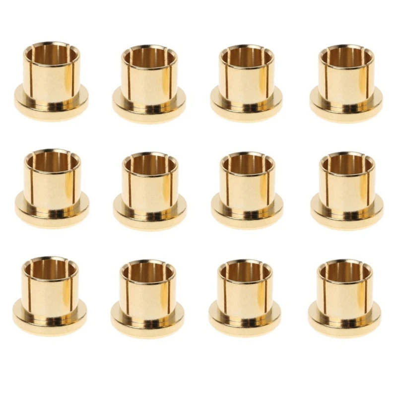 12Pcs RCA Protection Cap Short Circuit Socket Phono Connector RCA Shielding Socket Protect Cover