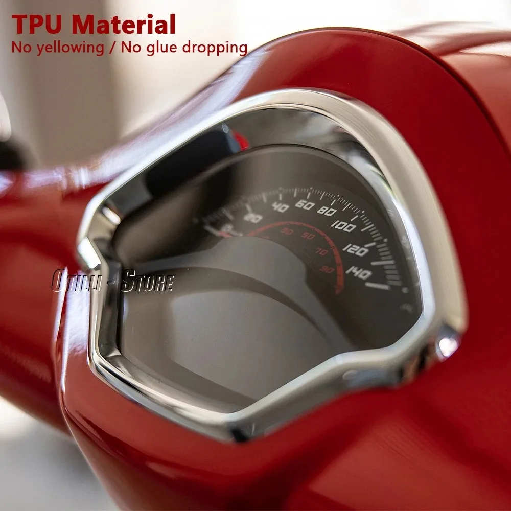 Motorcycle Scooter Headlight Lamp Film Instrument Tail light Sticker Deep Black For Vespa GTS300 GTS 300 gts300 2023 2024 2025 - Image 5