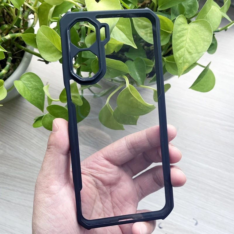 Etui XUNDD z poduszkami powietrznymi, odporne na wstrząsy, przezroczyste PC+TPU, z ochroną aparatu, do ZTE Nubia Neo 3 4G 5G Neo 5 Max. — zdjęcie produktu 2