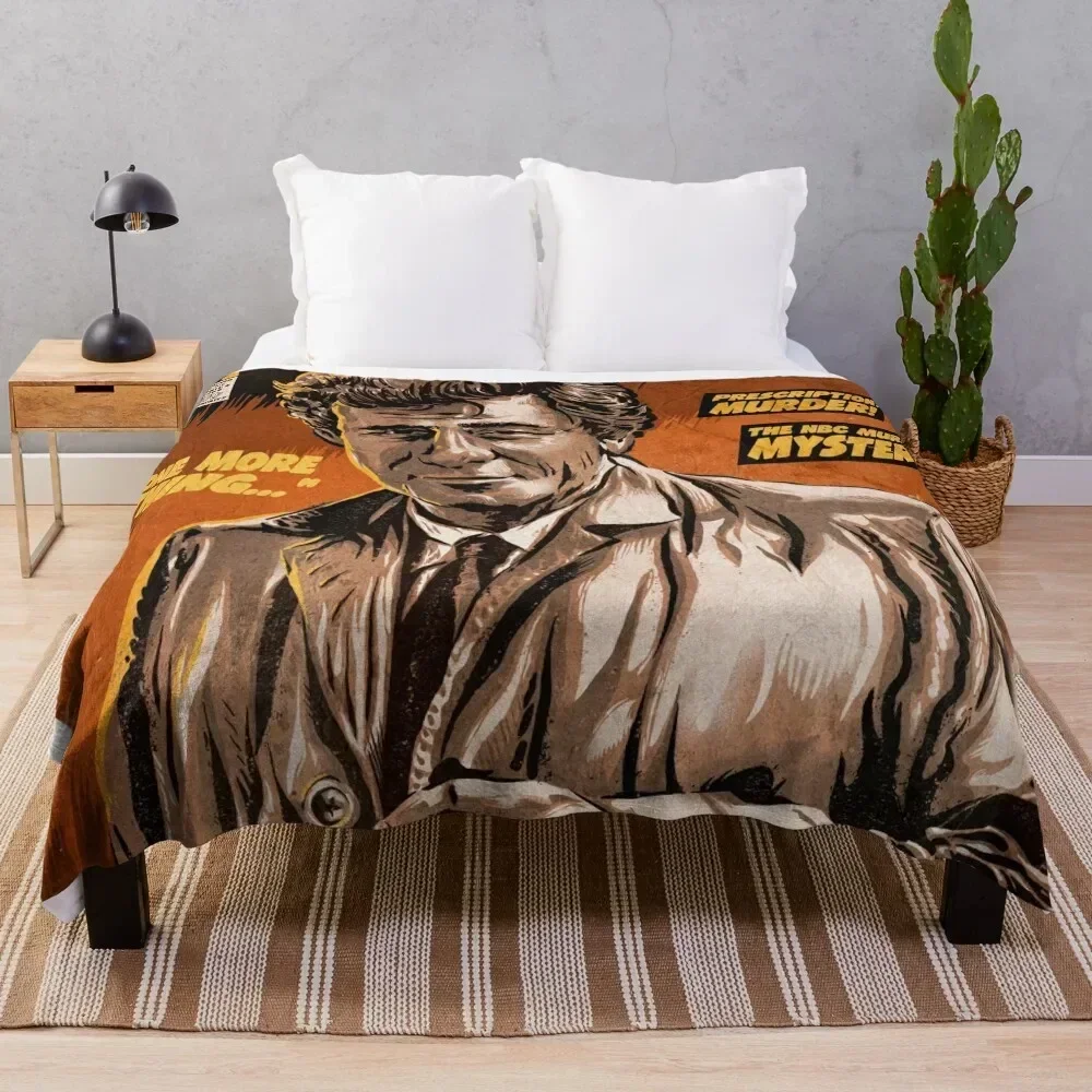 

Columbo TV Show Comic Throw Blanket Travel Beach Baby Thin Blankets