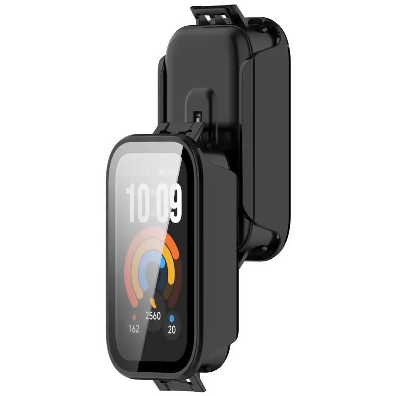 PC+Glas-Hülle für XIAOMI Smart Band 11 Active Displayschutz aus gehärtetem Glas für Xiaomi Mi Band 11 Active Schutzhülle – Detail 10