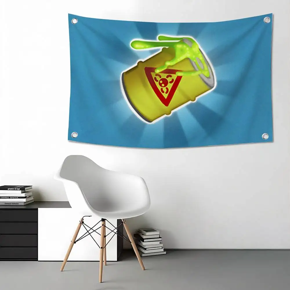Wobbly L-Life Flag Suitable For Party Club Outdoor Interior Wall Decoration Banner Fans Gift