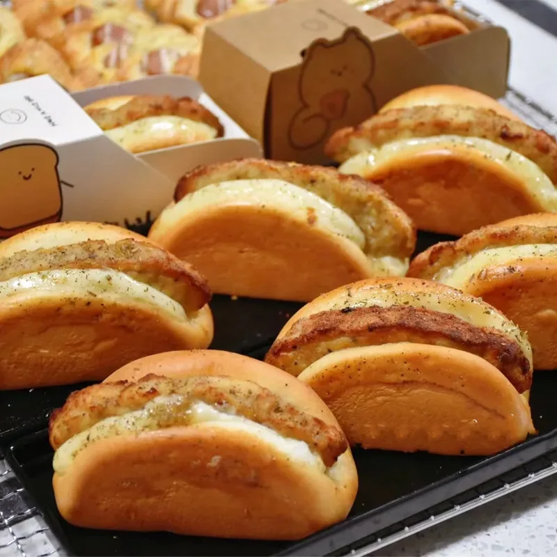 Carbon Steel Non Stick Baking Mold U Shape Loaf Pan for Pork Cutlet Hot Dog Bread and Cookies Easy to Clean Bakery Tool - Image 2