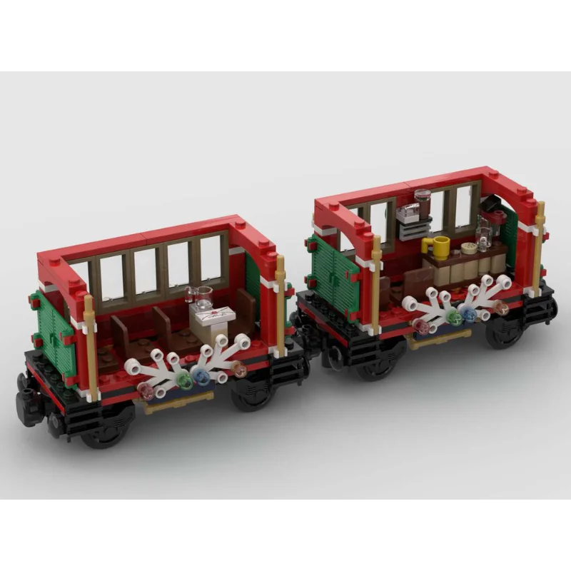 christmas building blocks lot train motor kit sleigh reindeer gingerpread santa xmas stocking christmas village sets for 2024