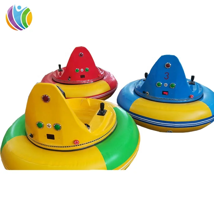 Coche de choque para niños con parque de atracciones, coches de choque con luces coloridas, paseos eléctricos, coches de choque con batería y reproductor MP3