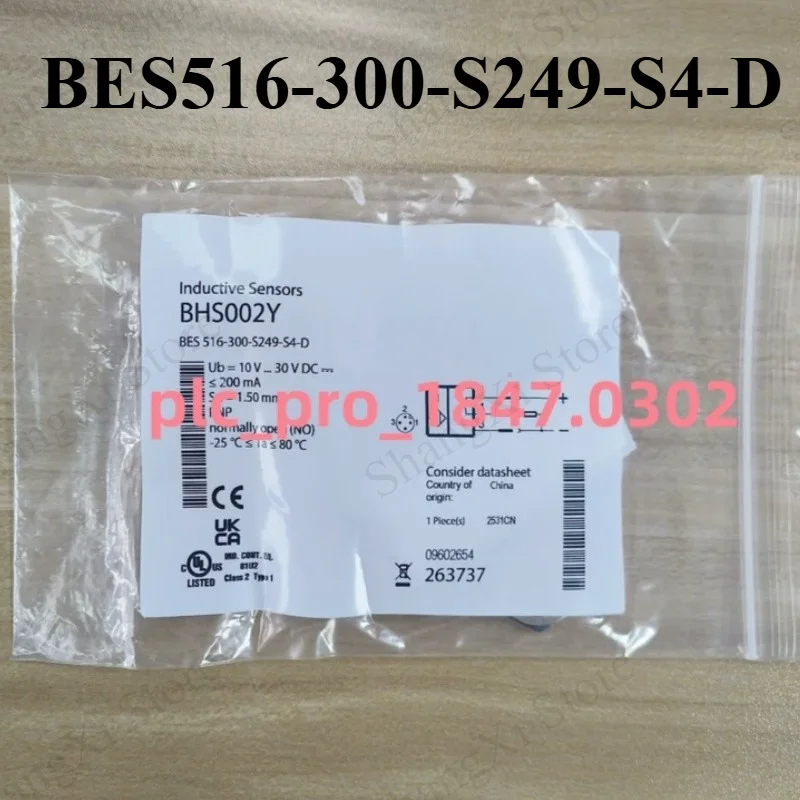 1PC Brand New BES 516-300-S249-S4-D BHS002Y Proximity Switch Fast Delivery