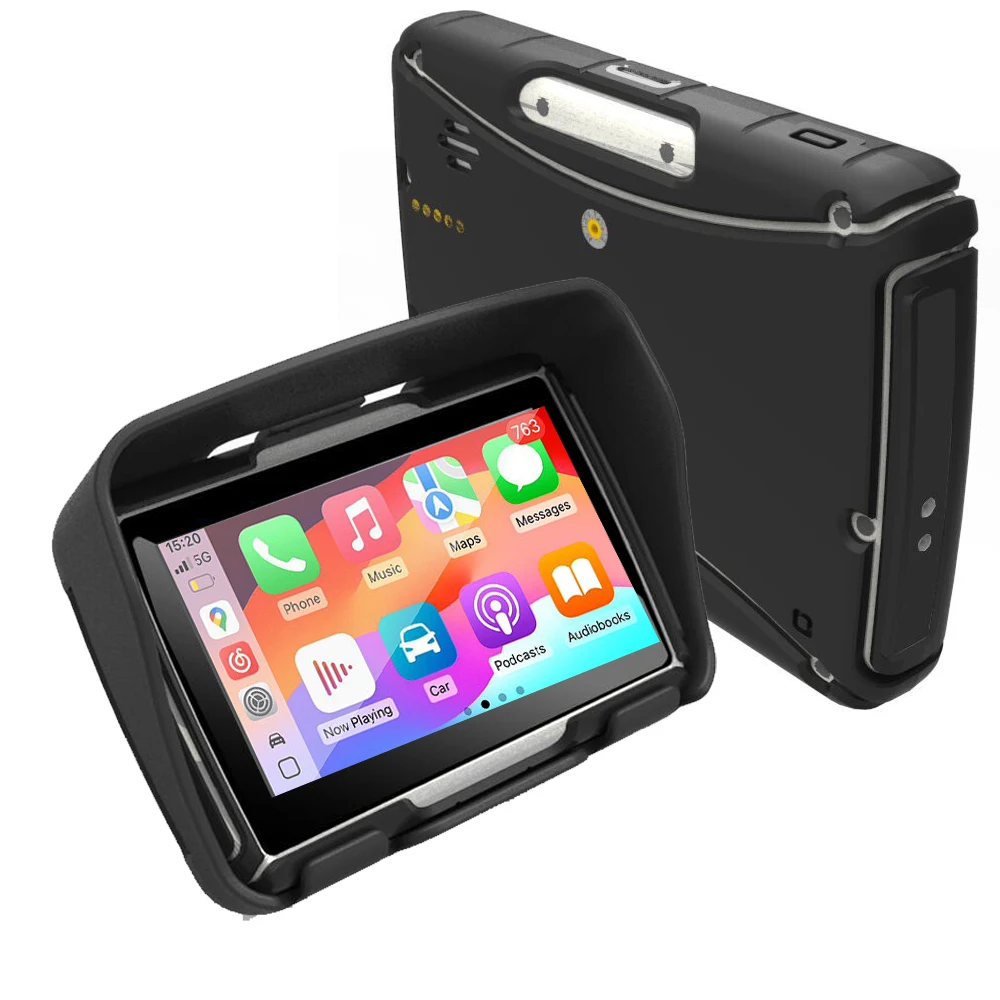 Auto Motor GPS Navigatie IPX67 Waterdicht stofdicht schokbestendig Bluetooth FM AVIN Windows CE Gebouwd 1G + 8GB ROM gratis iGo Kaart