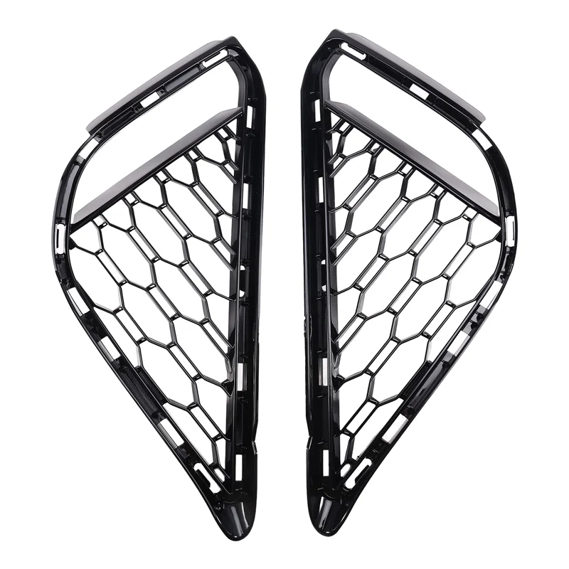 

P-Premium-Car Front Bumper Grille Cover For BMW X2 F39 2018-2023 51118069097 51118069098