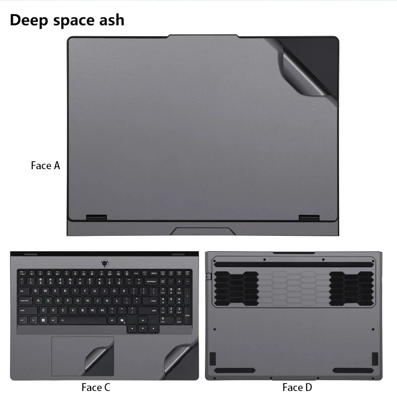 Full Body Laptop Skin Decal for Lenovo Legion 5 15IAX11 15AHP11 15AGP11 Gaming Laptop Anti Scratch Vinyl Shell Protector Sticker