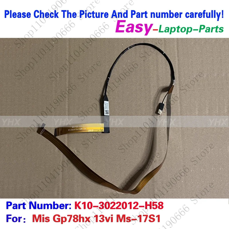 

Bd Новый для Mis Gp78hx 13vi Ms-17S1 ЖК-кабель Экран Провод Lvds Line K10-3022012-H58.