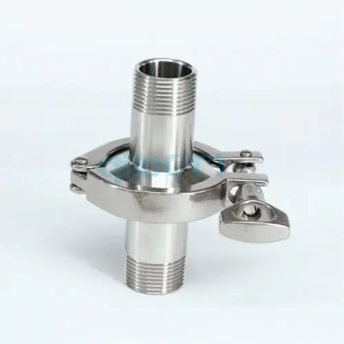 

1/2" BSPT Male x 1.5" Tri Clamp Set SUS304 Stainless Steel Assembly Sanitary Fitting Tri-Clover Home Brew