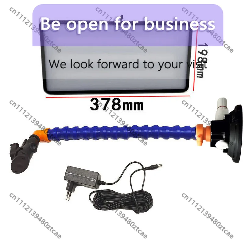 6-Color LED Strip Light for Auto Dent Inspection Paintless Repair Tool Magnetic Suction Cup Design