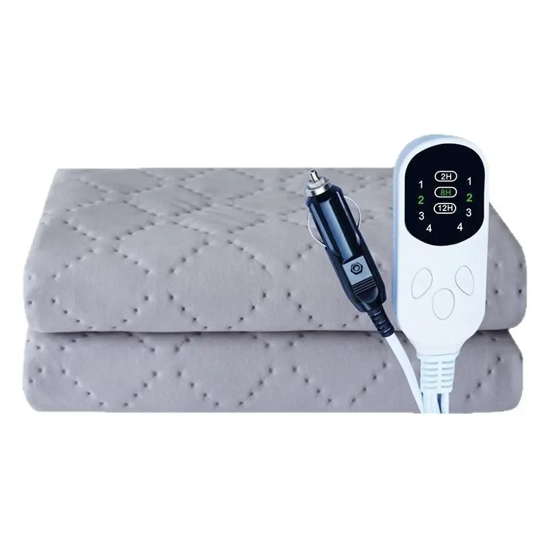 For 12V Car Electric Blanket Waterproof Heated Mattress Pad Outdoor Camping Tent SUV Vehicle Warm Heating Throw Travel - view 5