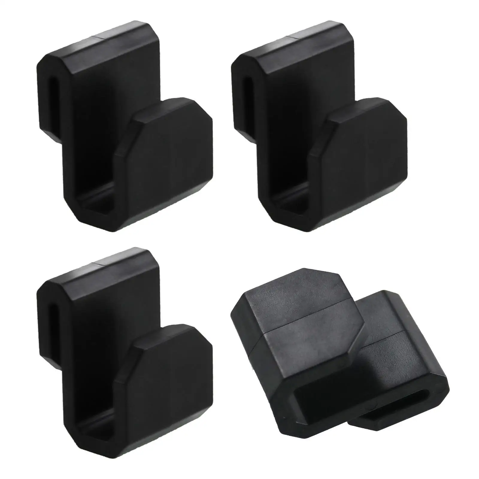 

4x Car Grocery Bag Hooks Portable Easy to Install Accessories Replacement Premium Multipurpose Hooks for Tesla Cybertruck