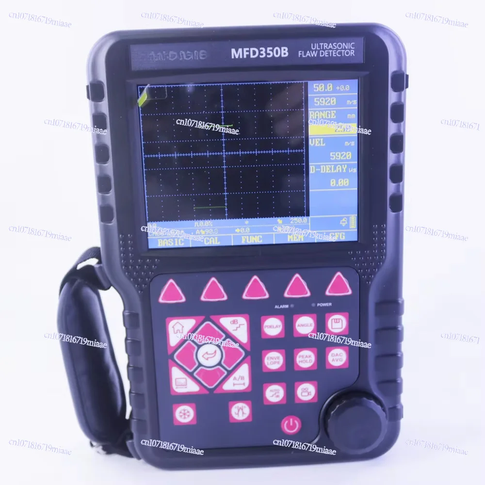 MFD350B Digital Portable Ultrasonic Flaw Detector 0~ 6000 Mm Steel Flaw Detector