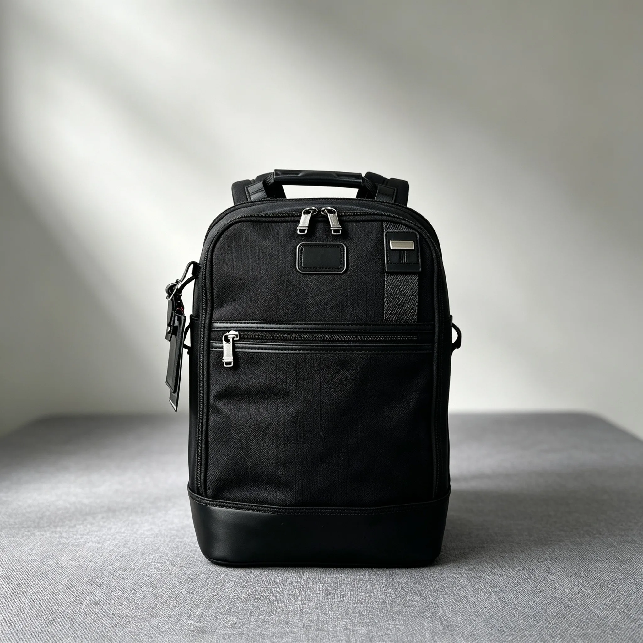 Large Capacity Classic Nylon Backpack for Men, Travel Rucksack Student School Daypack for Daily Use