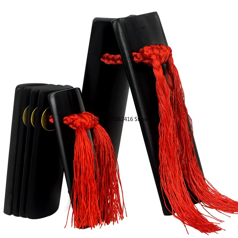 Bambú Allegro Kuaiban Clappers Instrumentos Placas Percusión China Instrumentos musicales de madera Rendimiento