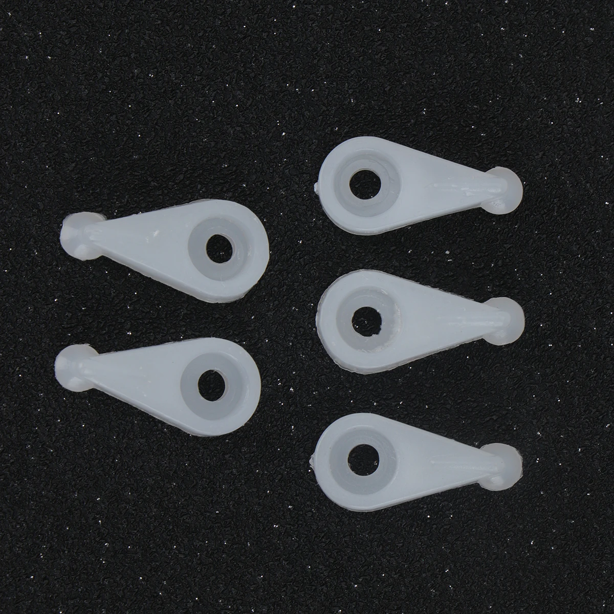 

20 Pcs Closet Glass Bracket Curio Cabinet inside Door Fasteners Adjustable White